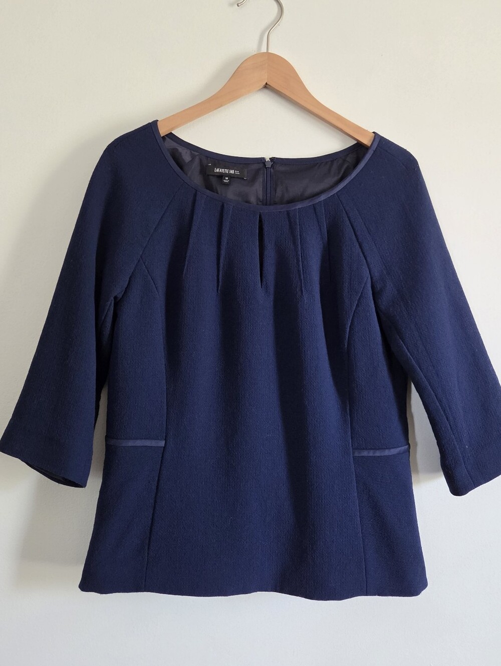 Lafayette 148 Wool Blouse